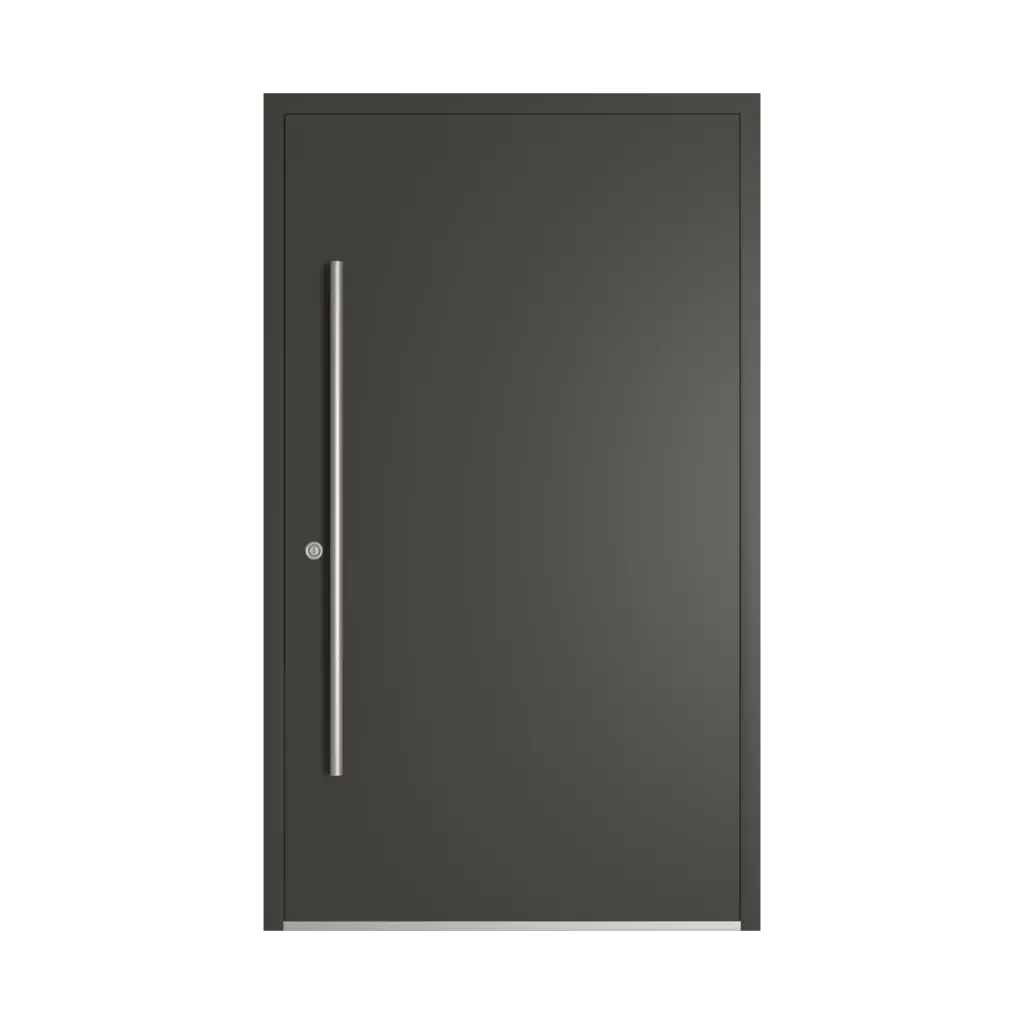 RAL 6015 Schwarzoliv hausturen modelle dindecor 6102-black  