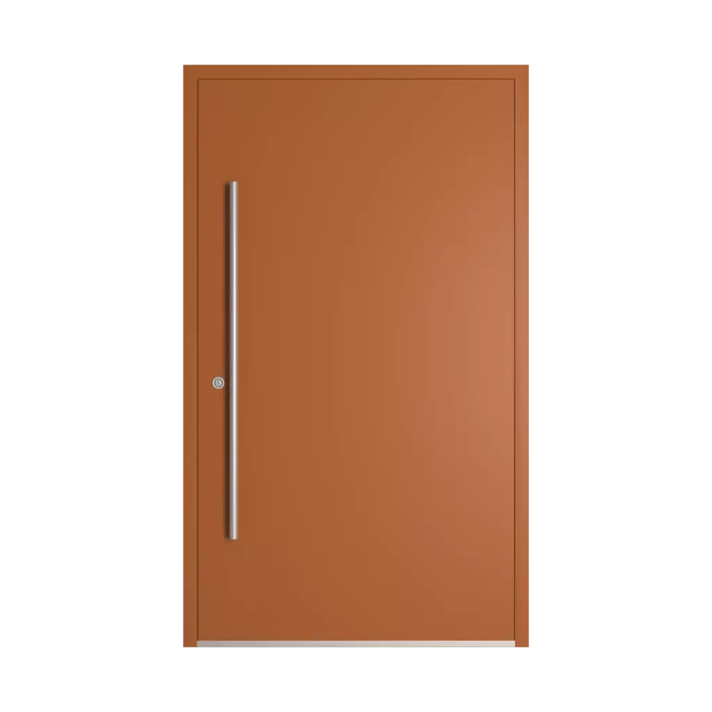 RAL 8023 Orangebraun hausturen modelle dindecor 6120-pwz  