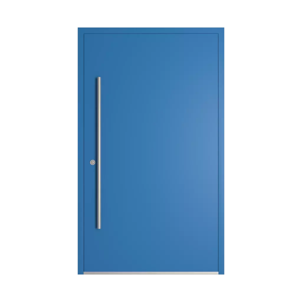 RAL 5015 Himmelblau hausturen modelle dindecor 6003-pvc  