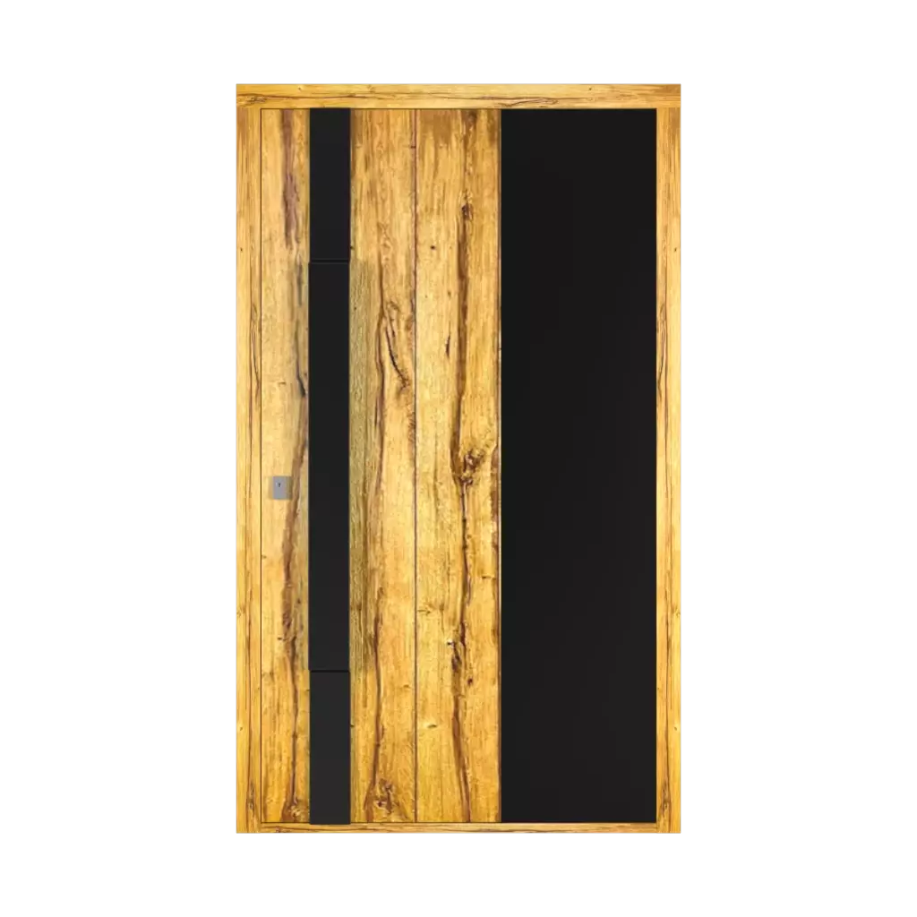 Holz hausturen modelle dindecor 6102-black