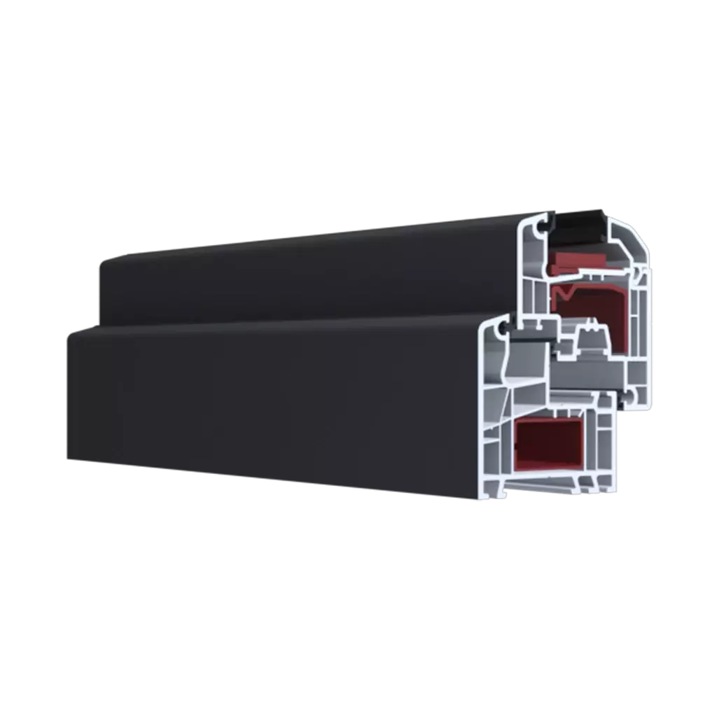 PVC fenster fensterprofile aluplast smart-slide