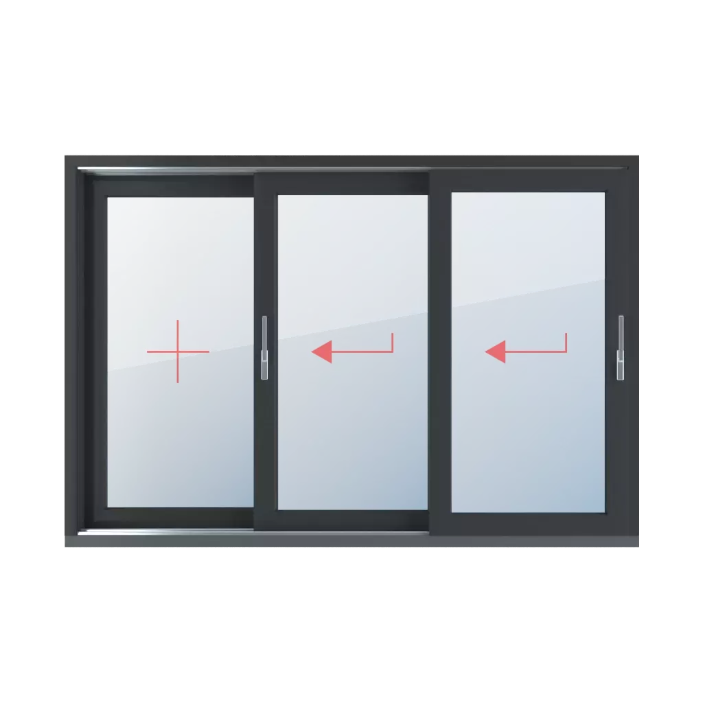 Festverglasung, links verschiebbar fenster fenstertypen hst-hebe-schiebe-terrassentueren dreifluegelige-fenster  