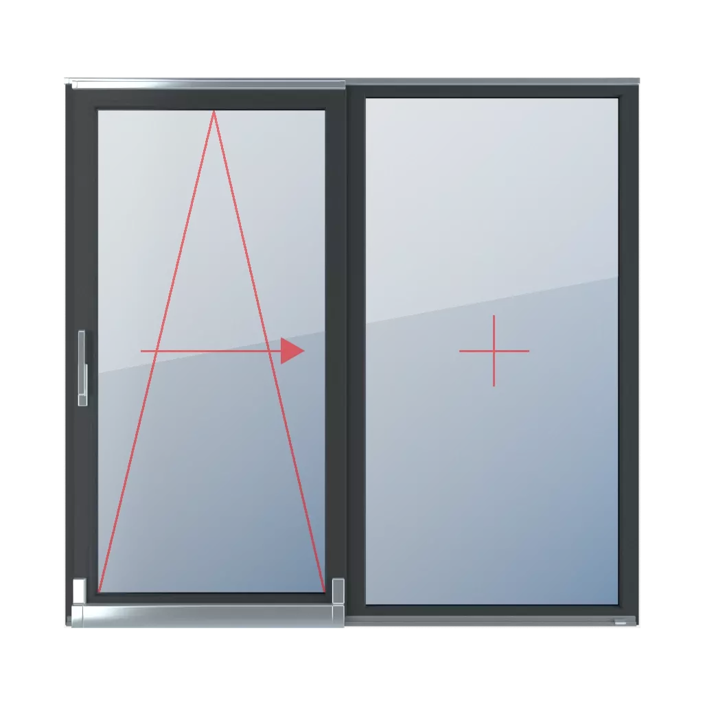 Kipp-Schiebe-Rechts, Festverglasung im Rahmen fenster fenstertypen psk-parallel-schiebe-kipp-terrassenfenster zweifluegelige-tueren kipp-schiebe-rechts-festverglasung-im-rahmen 