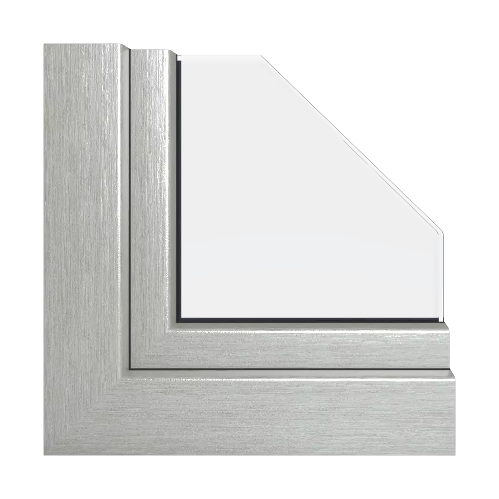 Aluminium gebürstet fenster fensterprofile veka vekamotion-82