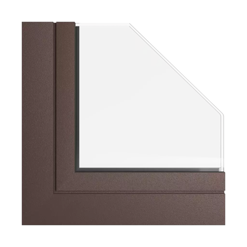 Dunkle Schokolade produkte aluminiumfenster    