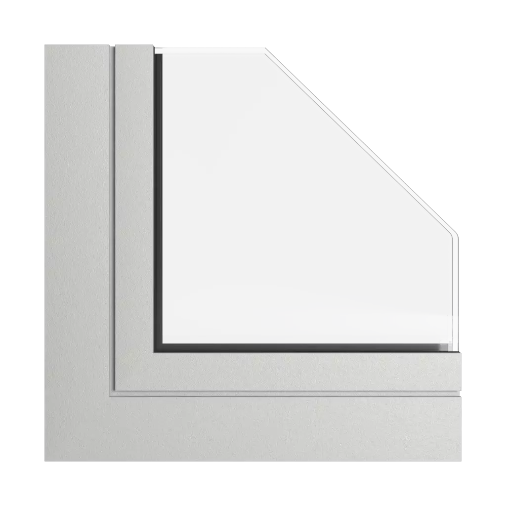 Achatgrau fenster fensterprofile aliplast