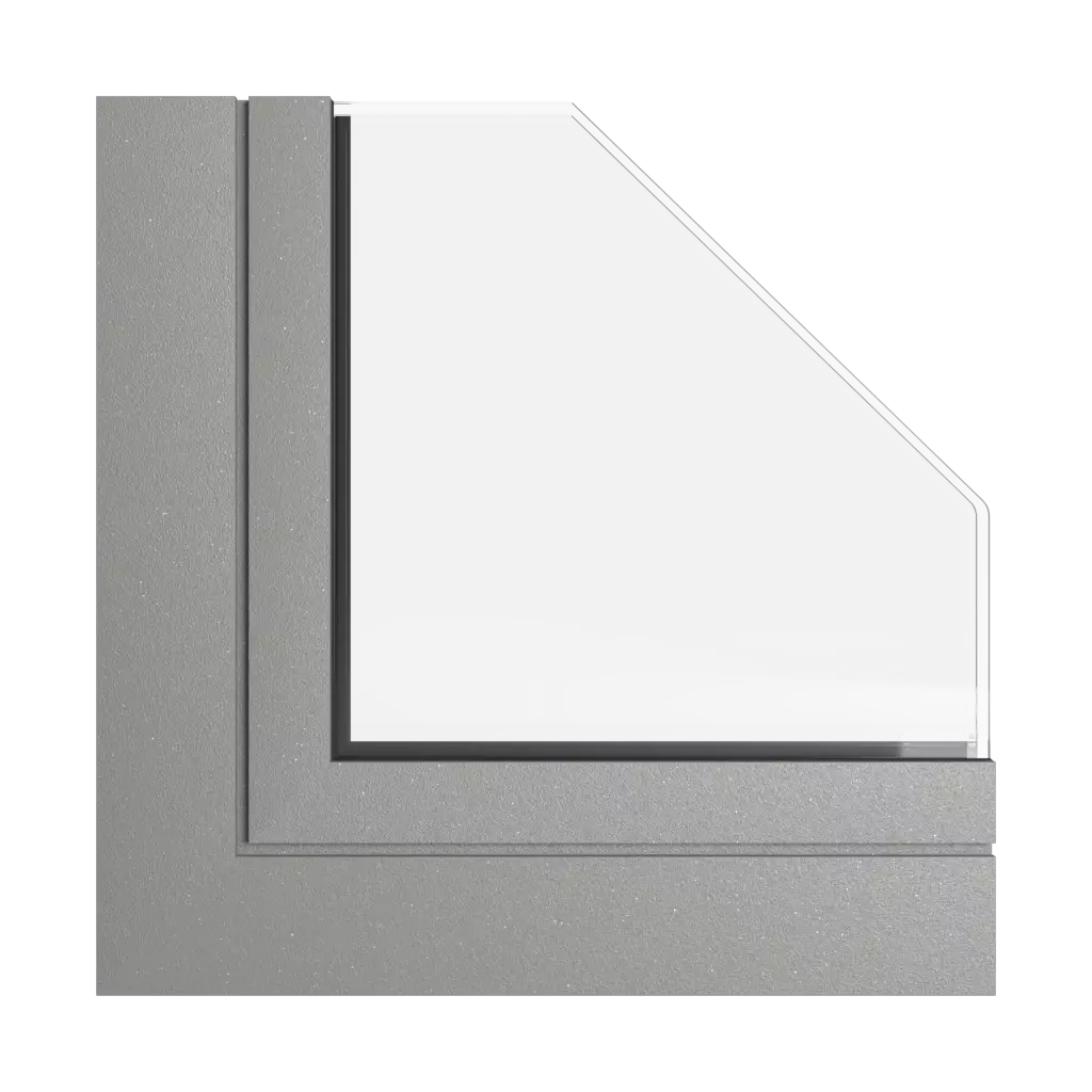 Graues Aluminium produkte hebe-schiebe-terrassenfenster-von-hst    