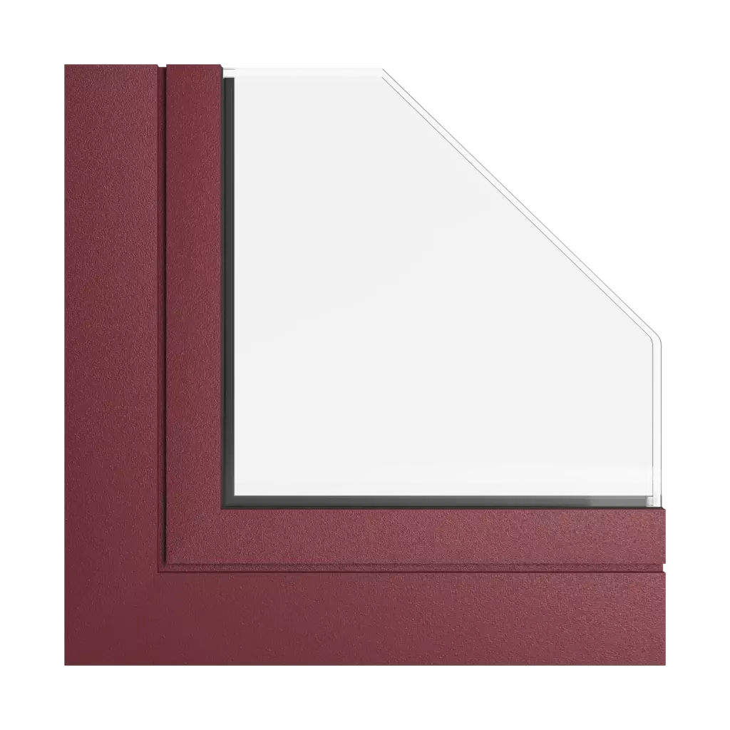 Mittleres Kastanienbraun fenster fensterprofile aliplast