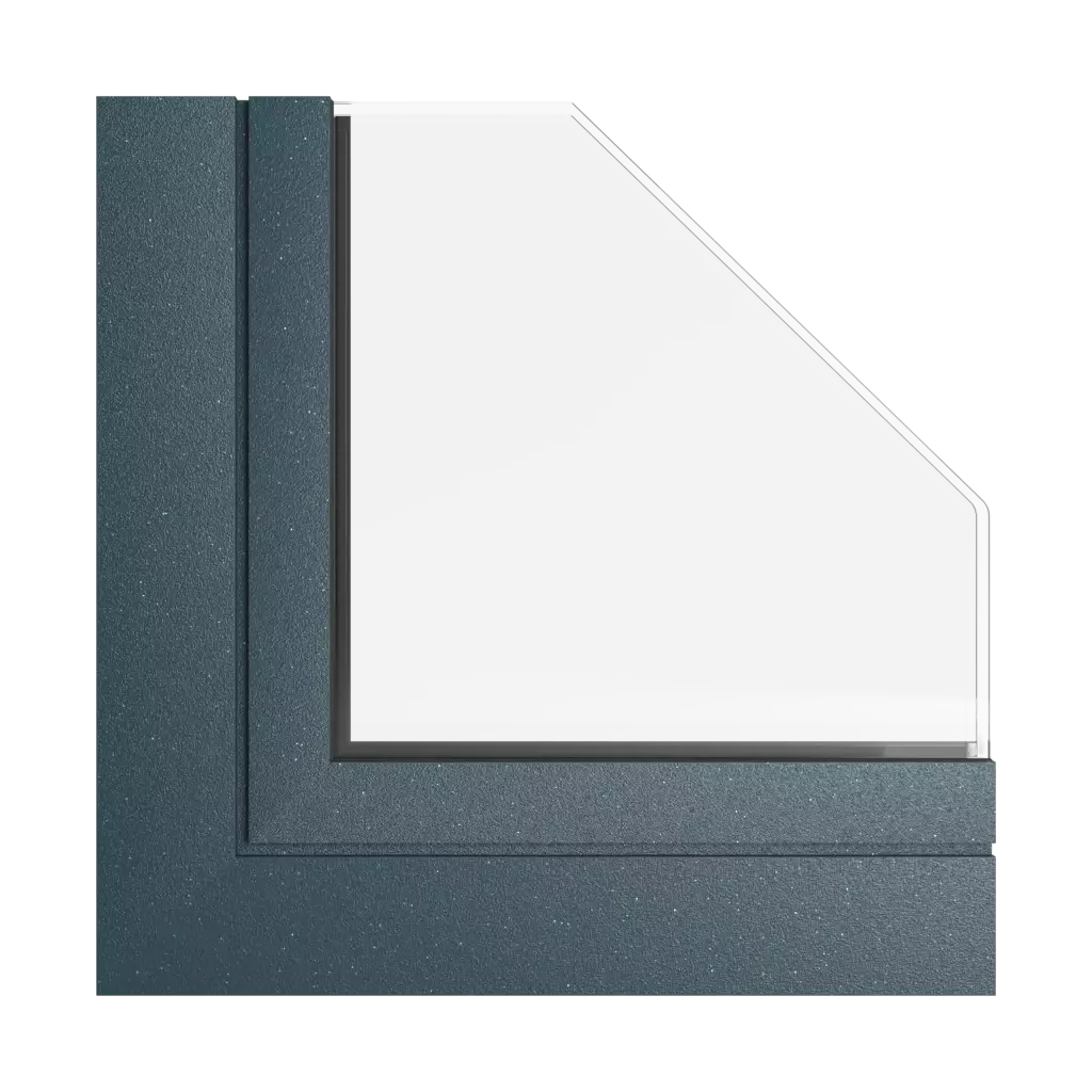 Marineblauer Stahl tiger fenster fensterprofile aliplast