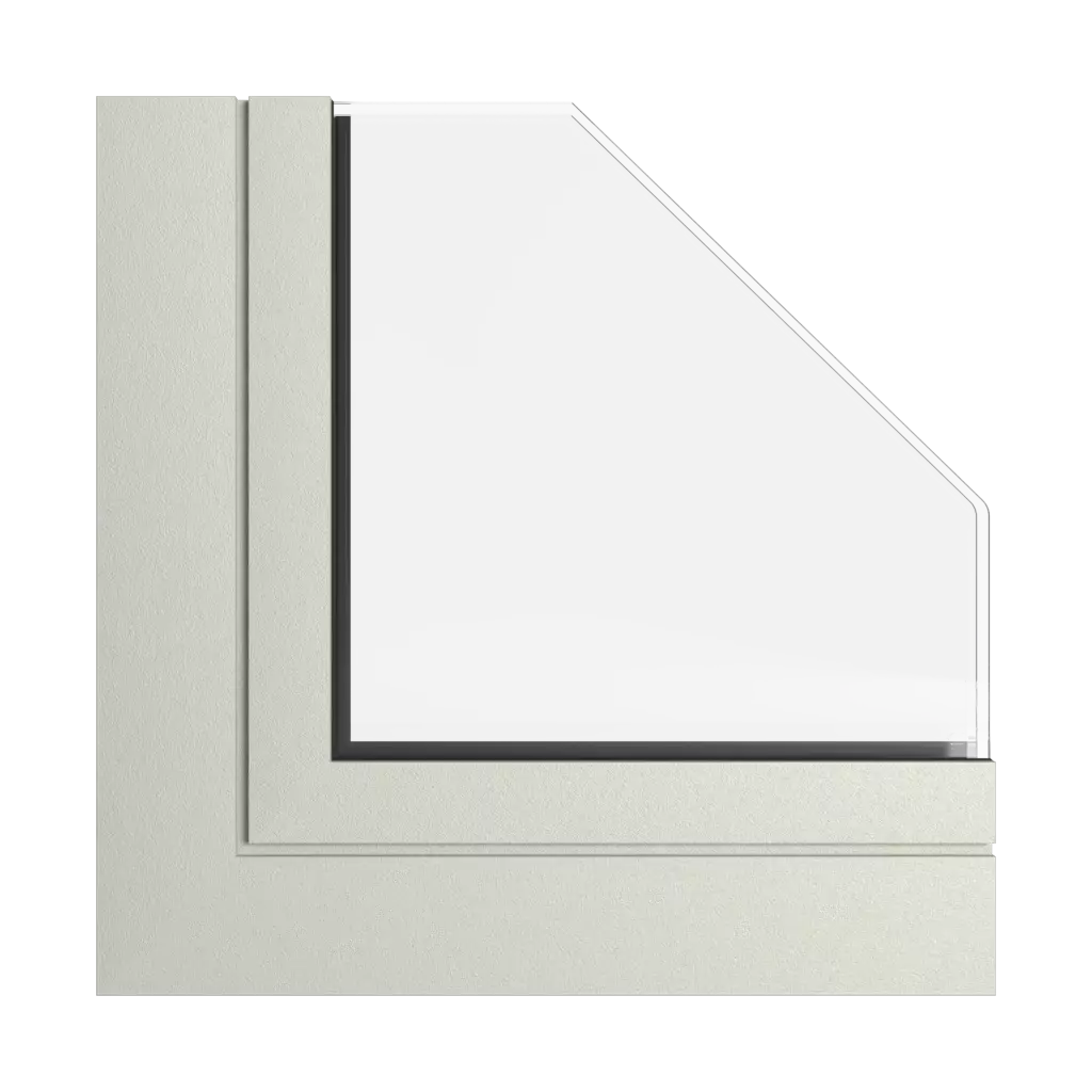 Grauer Seiden tiger fenster fensterprofile aliplast