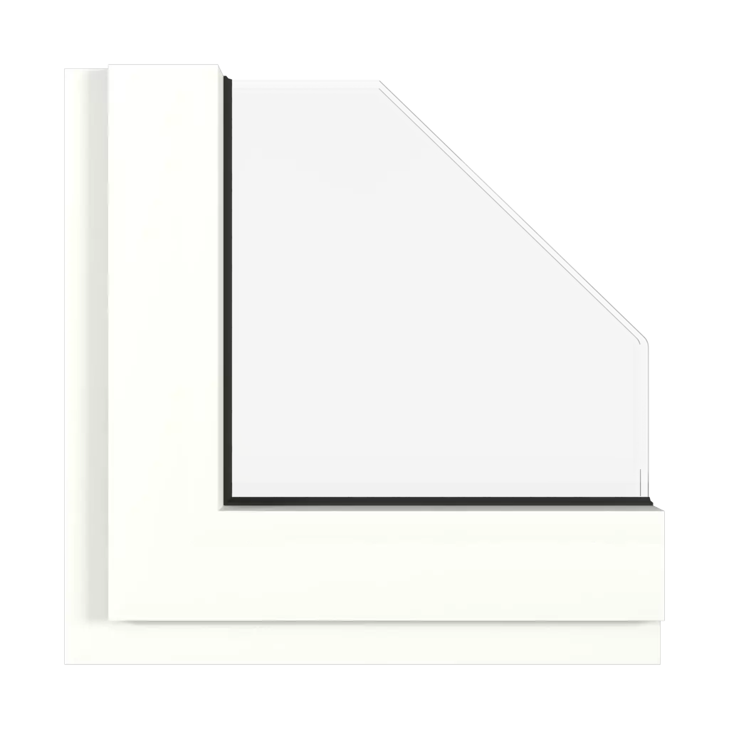 Weiße Matte ✨ fenster fensterfarbe aluprof-farben weiss-matt interior