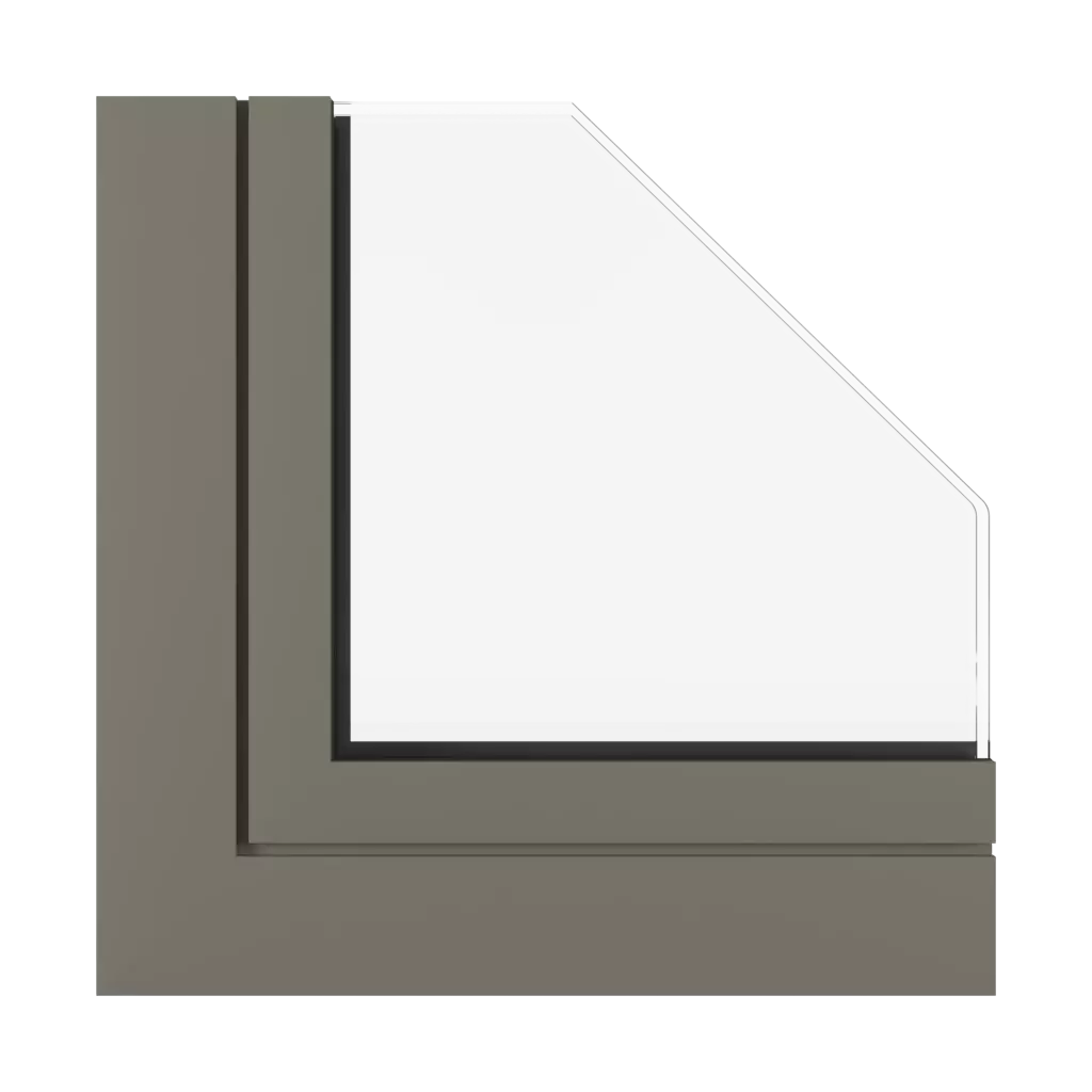 Quarzgrau SK fenster fensterprofile aluprof mb-openslide