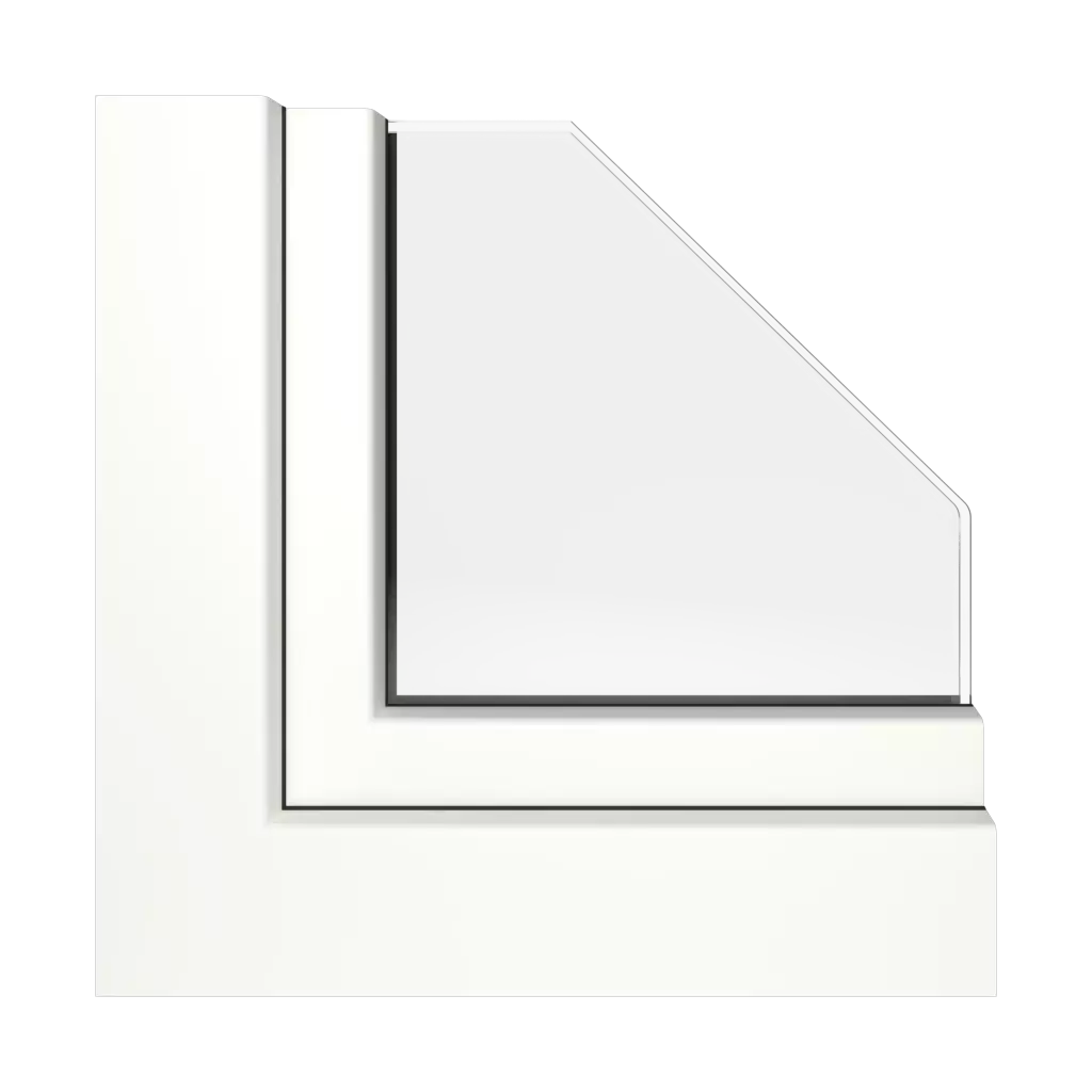 Weiss fenster fensterprofile rehau synego-slide