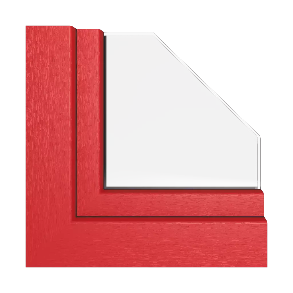 Rot fenster fensterfarbe rehau-farben   