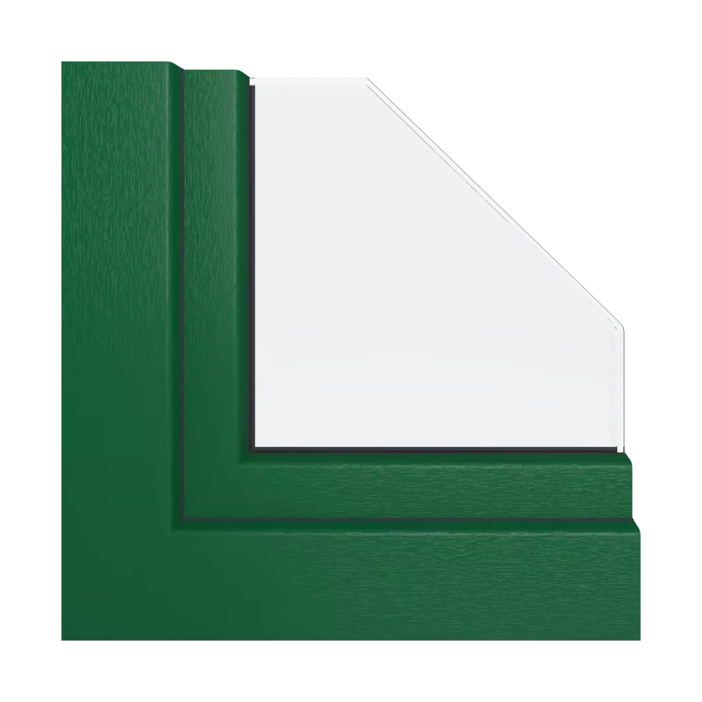 Grün fenster fensterprofile aluplast monoblock