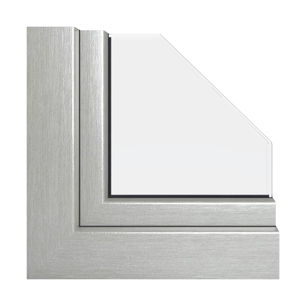 Aluminium gebürstet produkte psk-parallel-schiebe-kipp-terrassenfenster    