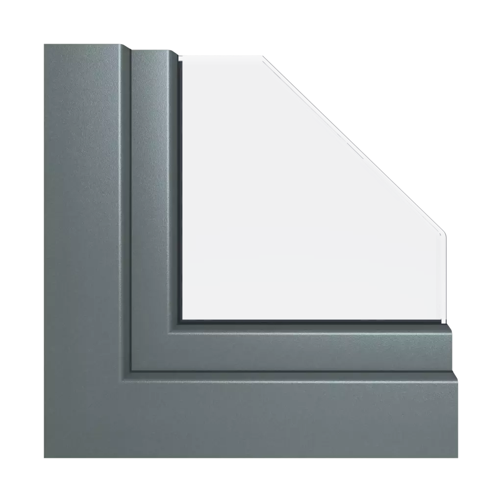 Aludec grauer Basalt produkte smart-slide-terrassenschiebefenster    