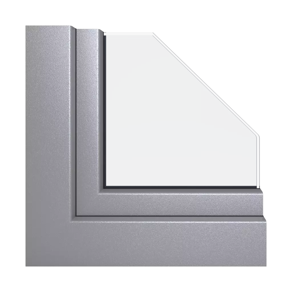 Alux Weißaluminium fenster fensterprofile schueco living-md