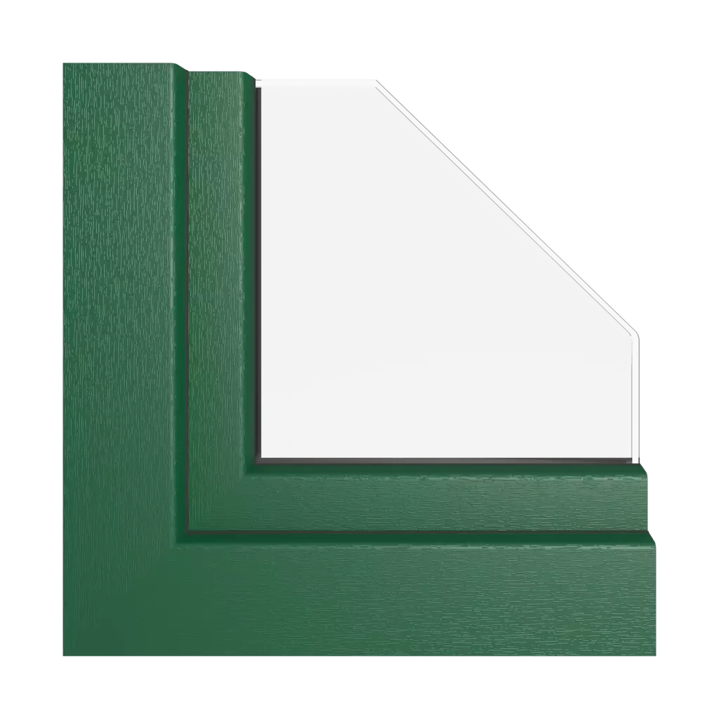 Grünes Moos fenster fensterprofile koemmerling premidoor-76-hst