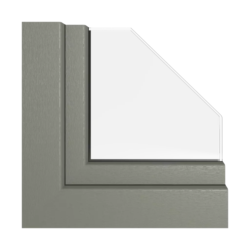 Quarzgrau fenster fensterprofile koemmerling system-88-md