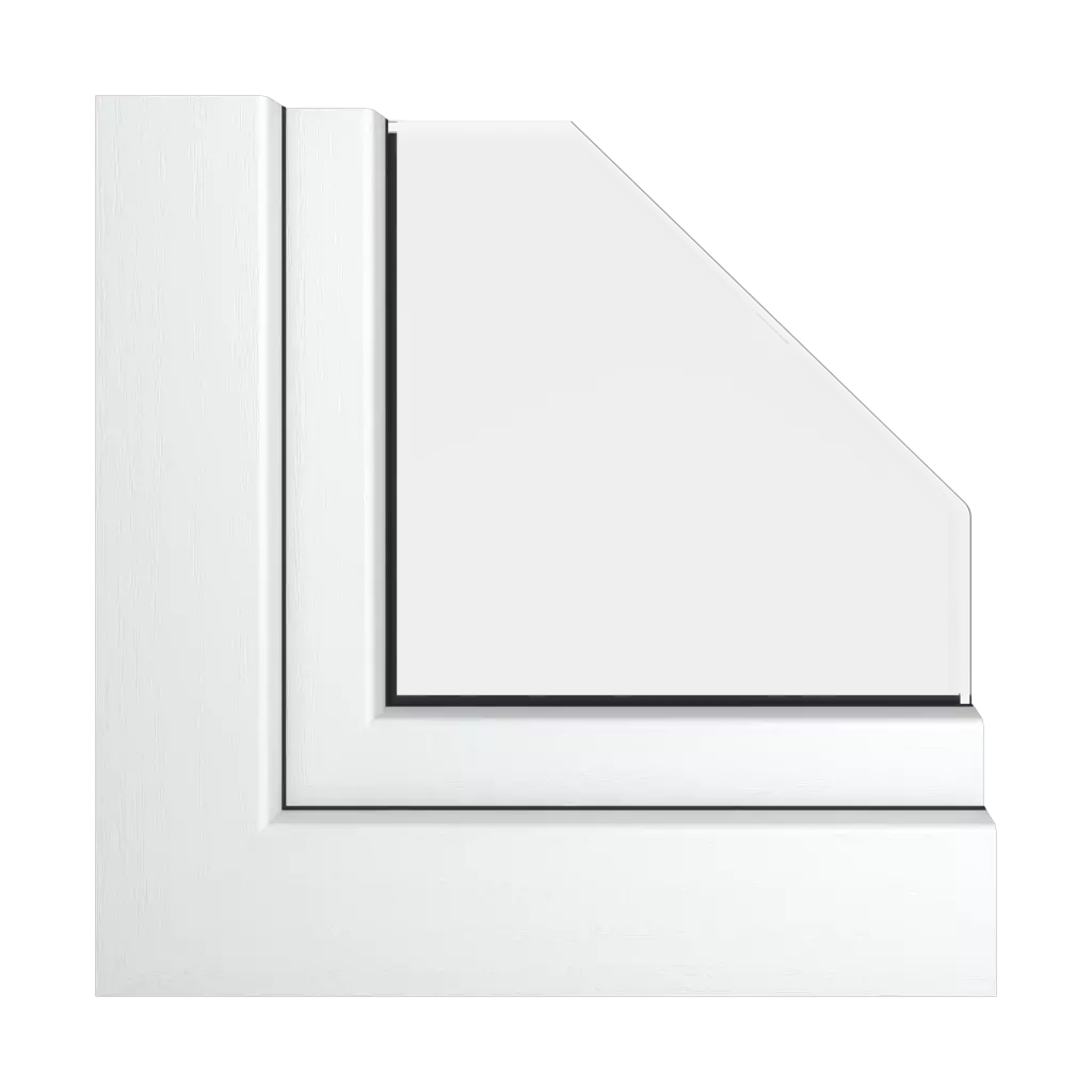 Reinweiß RAL 9010 produkte pvc-fenster    