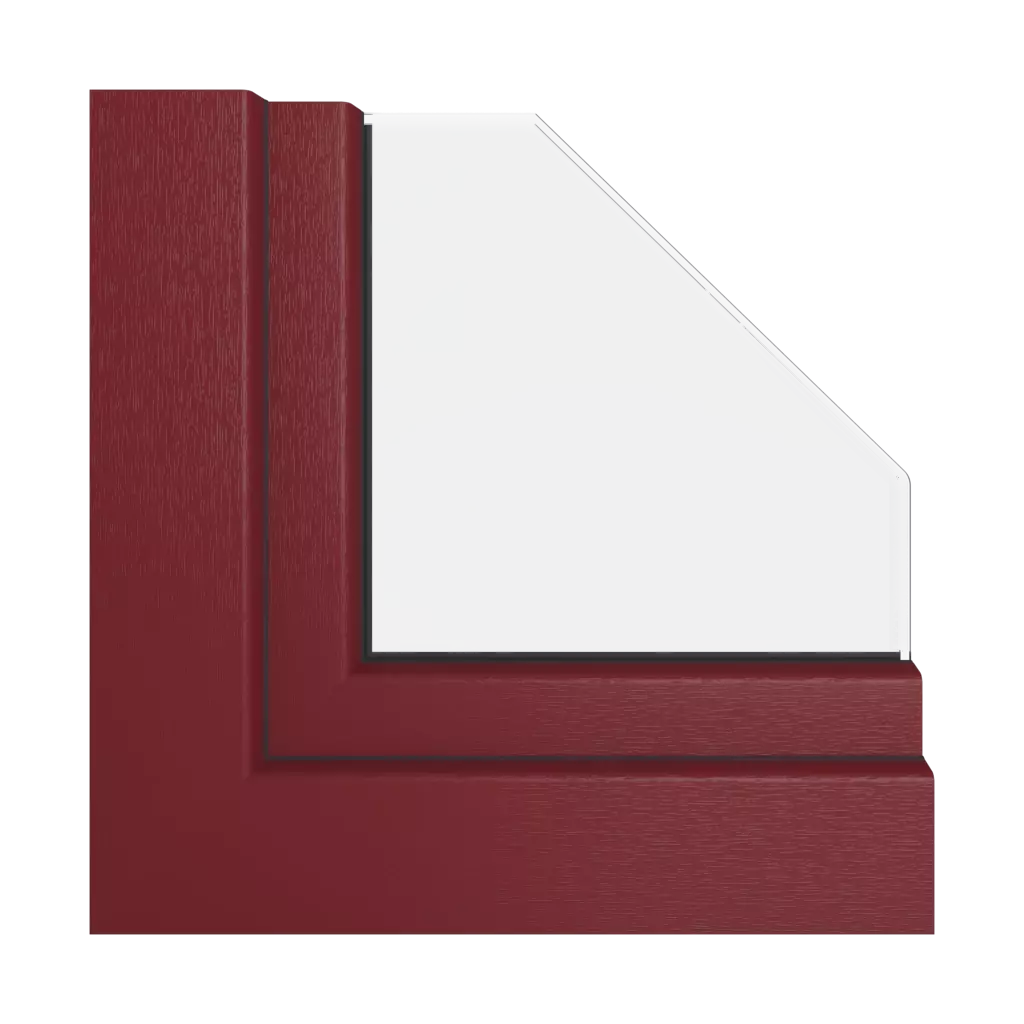 Rot RAL 3005 fenster fensterprofile gealan smoovio