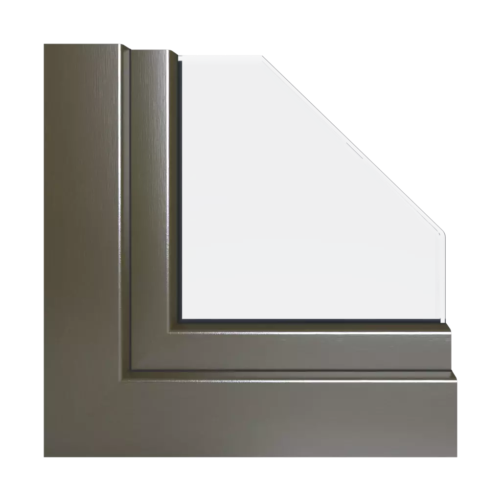 Platinbronze produkte smart-slide-terrassenschiebefenster    