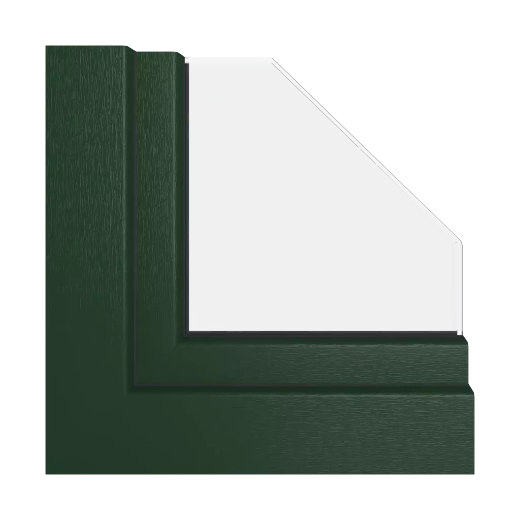 Grün RAL 6009 fenster fensterprofile gealan linear