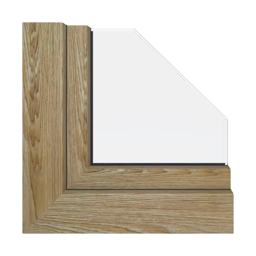 Realwood Woodec Turner Oak-Malz fenster fensterprofile gealan s9000