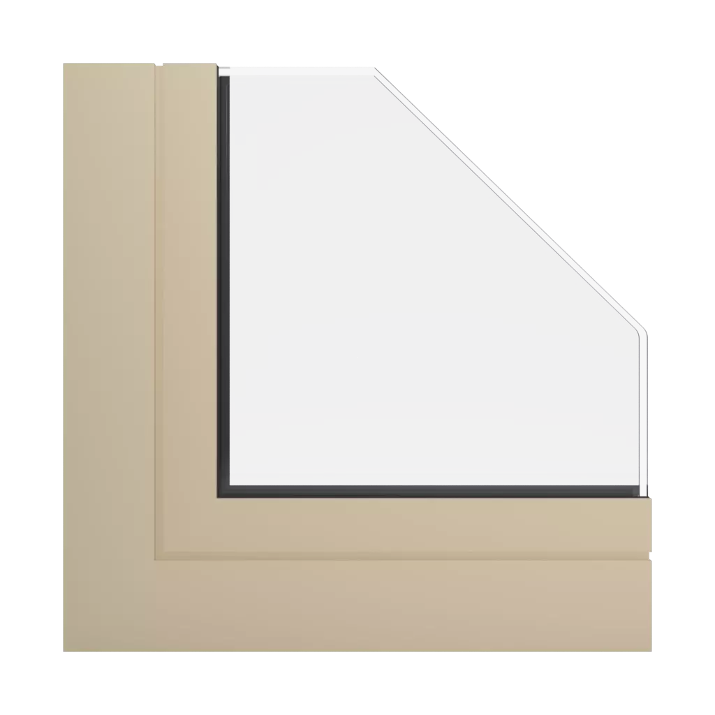 RAL 1014 Elfenbein fenster fensterprofile aluprof mb-77hs