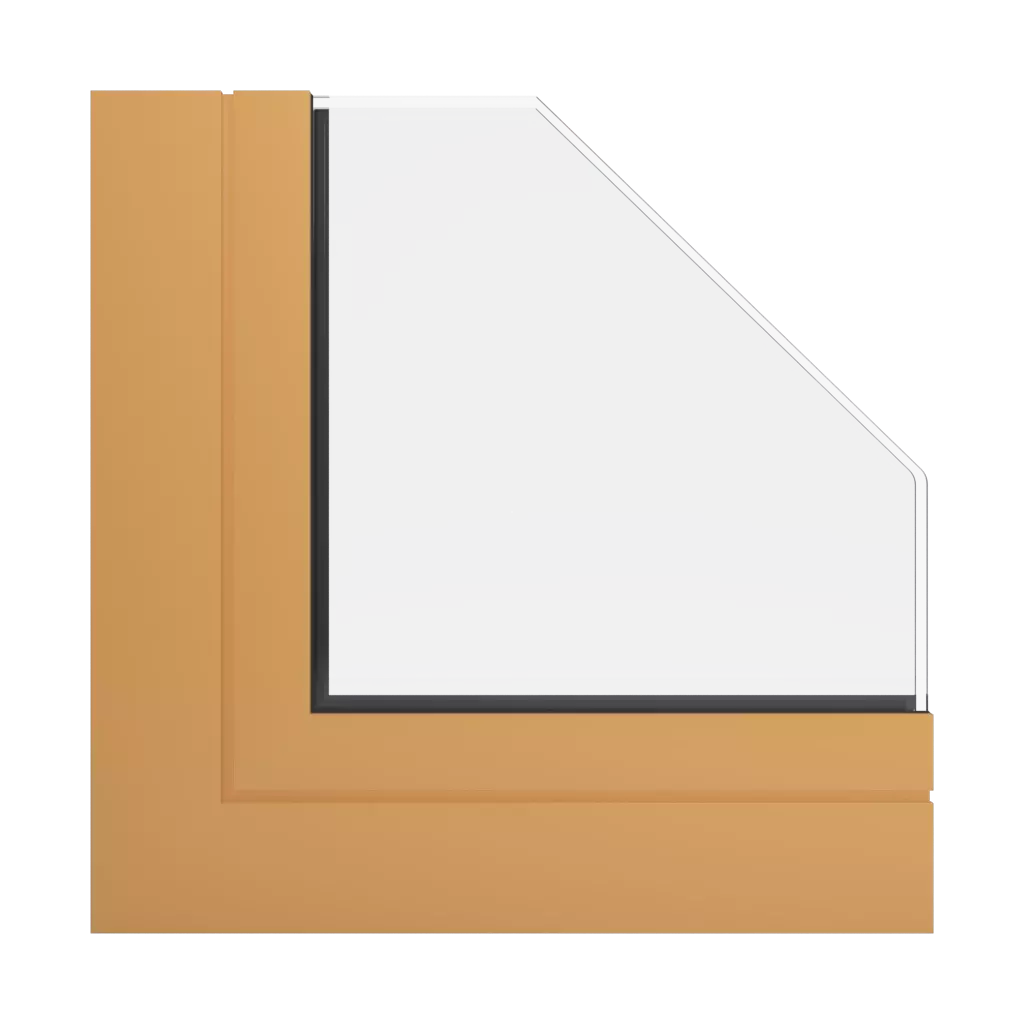 RAL 1034 Pastellgelb fenster fensterprofile ponzio sl600ttevo