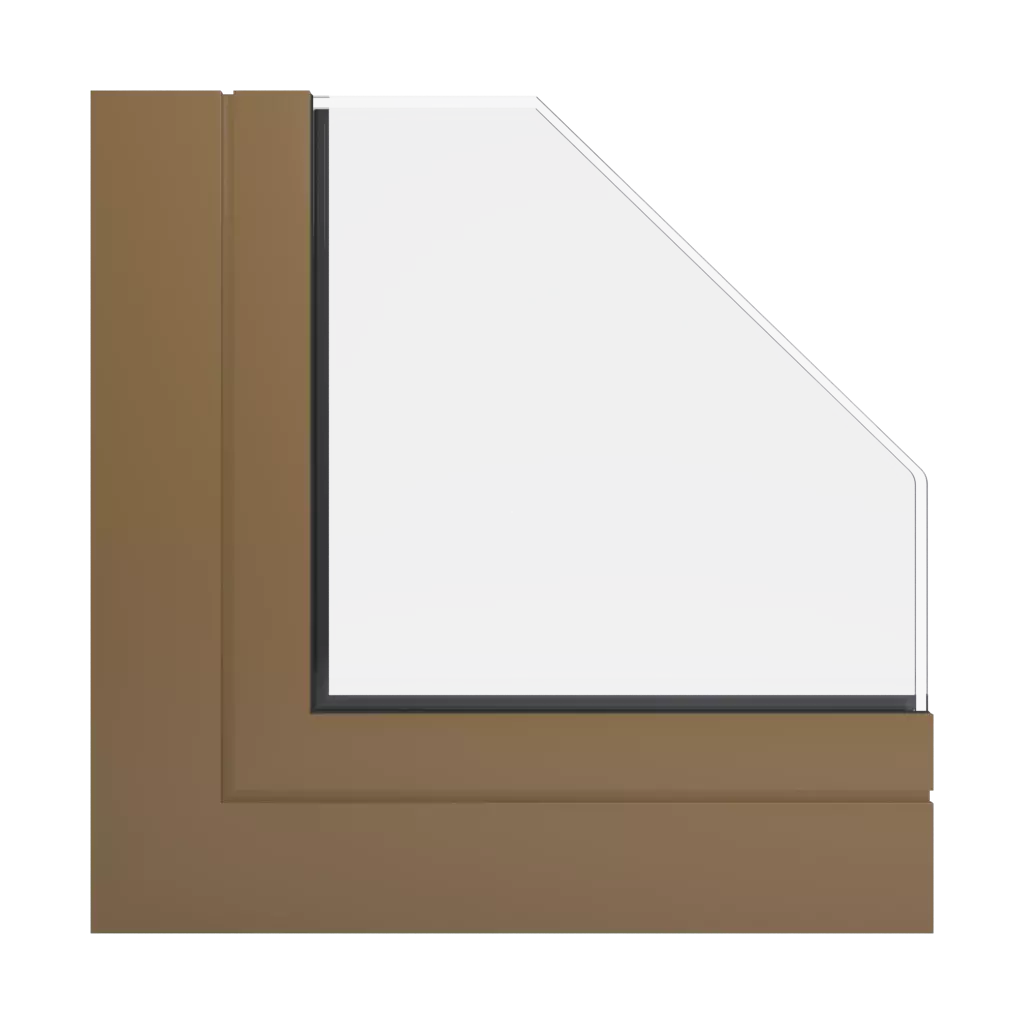 RAL 1036 Perlgold fenster fensterprofile aliplast stern