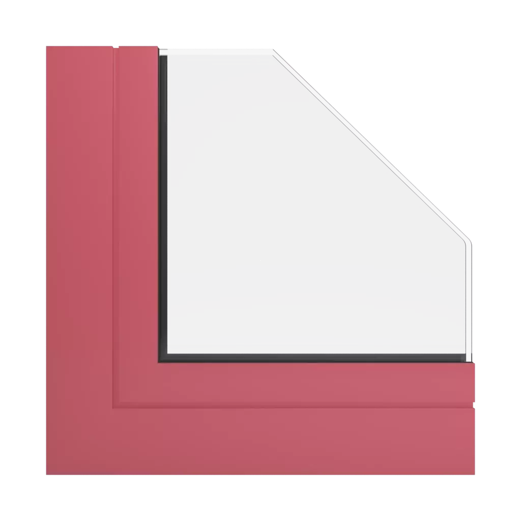 RAL 3017 Rosé fenster fensterprofile aliplast panorama