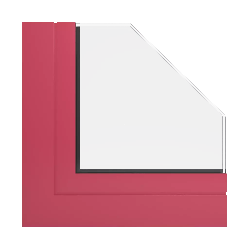 RAL 3018 Erdbeerrot fenster fensterfarbe farben cdm-aluminium-holz-kiefernfarben