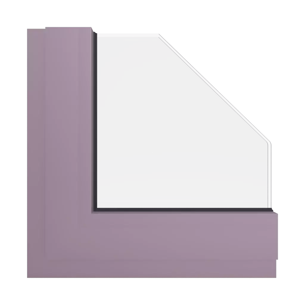 RAL 4009 Pastellviolett fenster fensterfarbe ral-aluminium ral-4009-pastellviolett interior