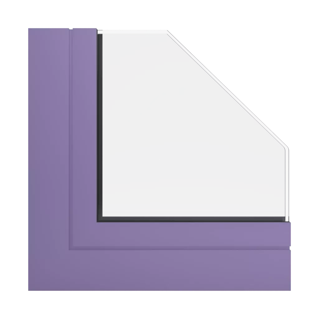 RAL 4011 Perlviolett fenster fensterprofile aluprof mb-78ei-dpa