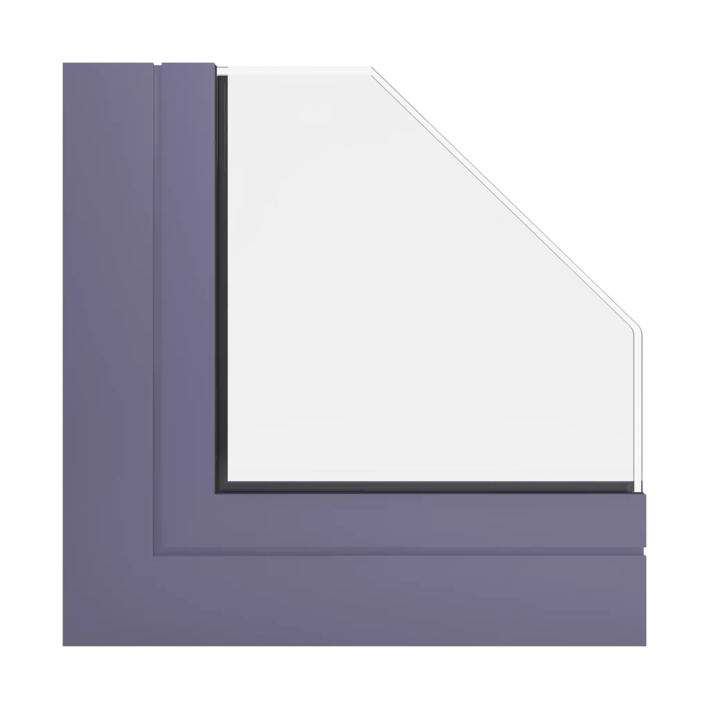 RAL 4012 Perlbrombeer fenster fensterprofile aliplast max-light-modern