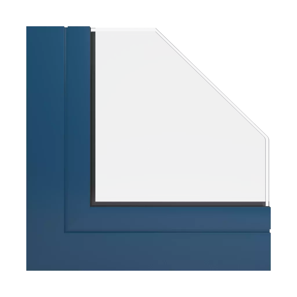 RAL 5001 Grünblau fenster fensterprofile aluprof mb-70-hallo