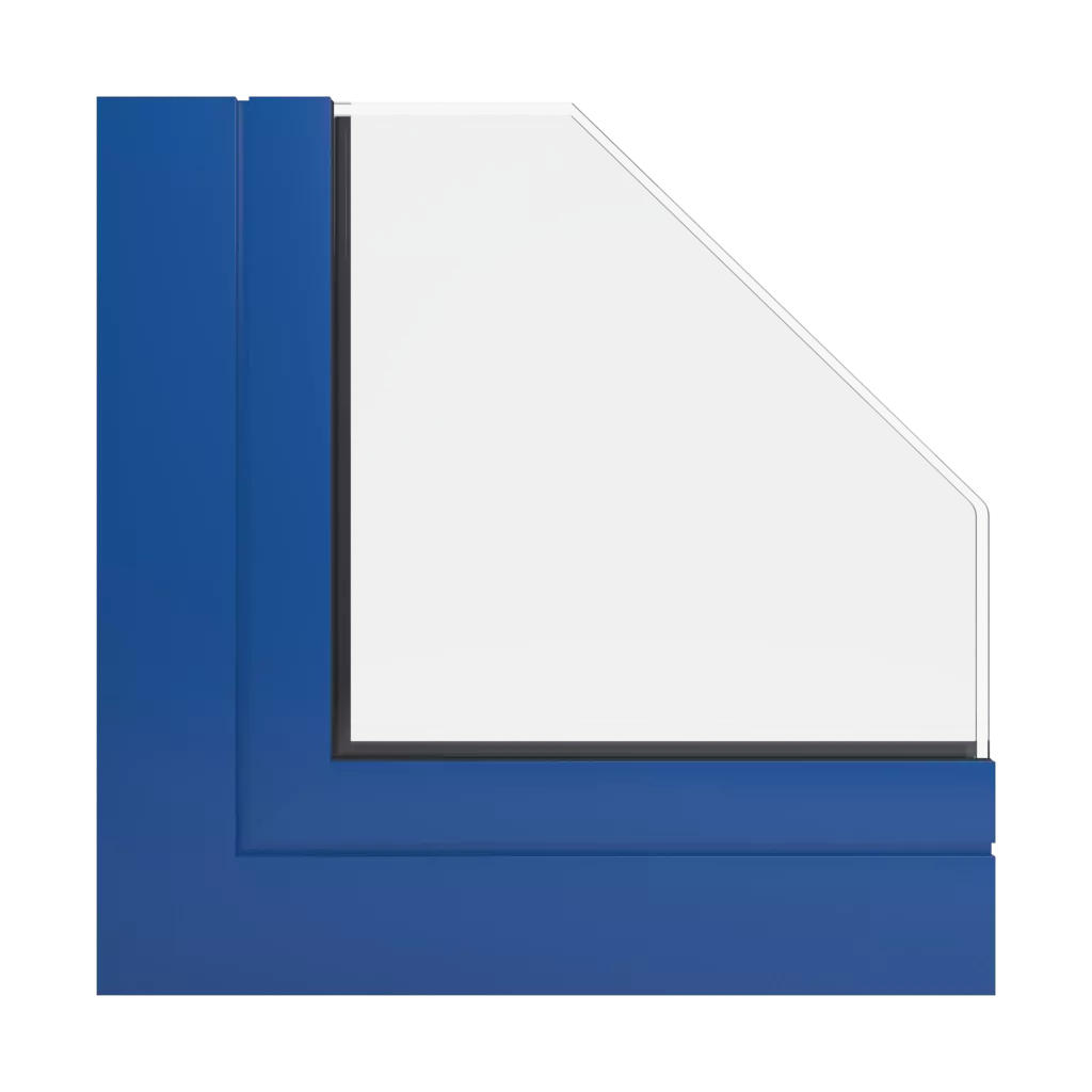 RAL 5005 Signalblau fenster fensterprofile ponzio pe78n