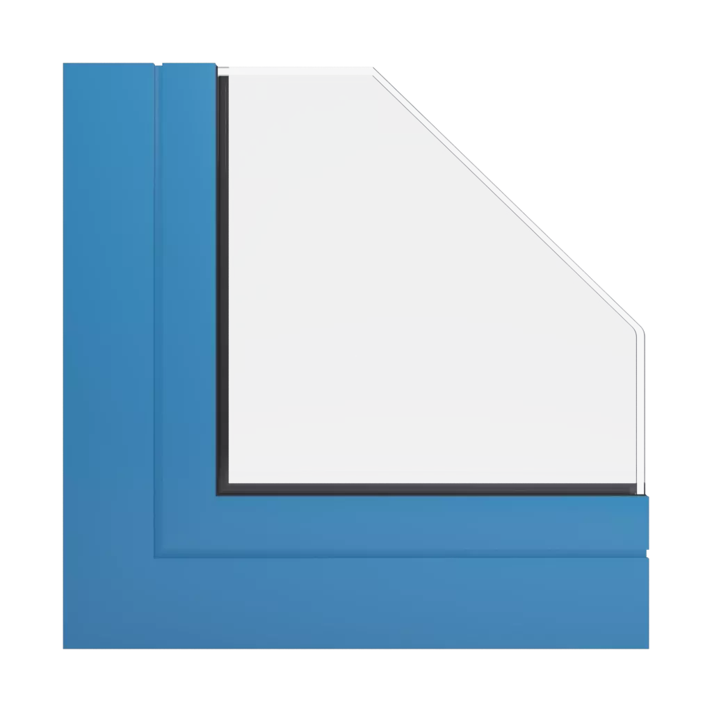 RAL 5012 Lichtblau fenster fensterprofile aliplast victoria-plus