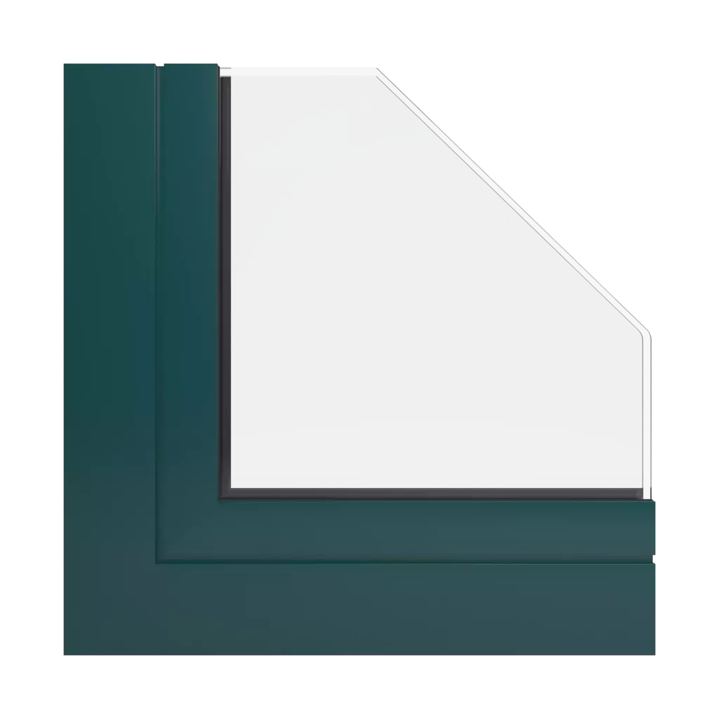 RAL 6004 Blaugrün fenster fensterprofile aluprof mb-sr50n