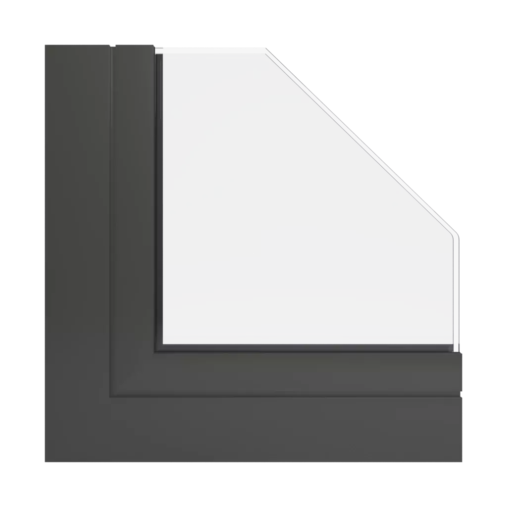 RAL 6006 Grauoliv fenster fensterprofile aluprof mb-86-st