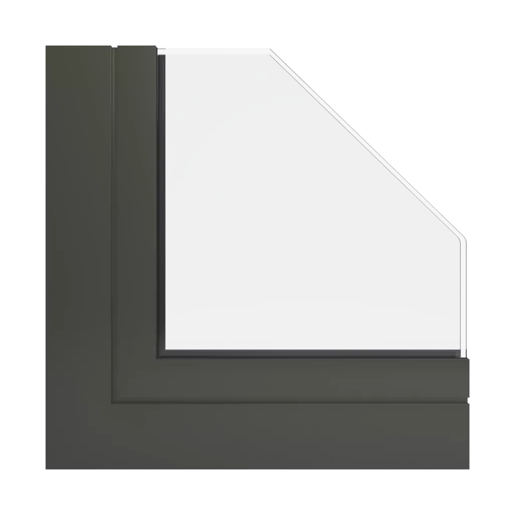 RAL 6014 Gelboliv fenster fensterprofile aliplast folie-plus