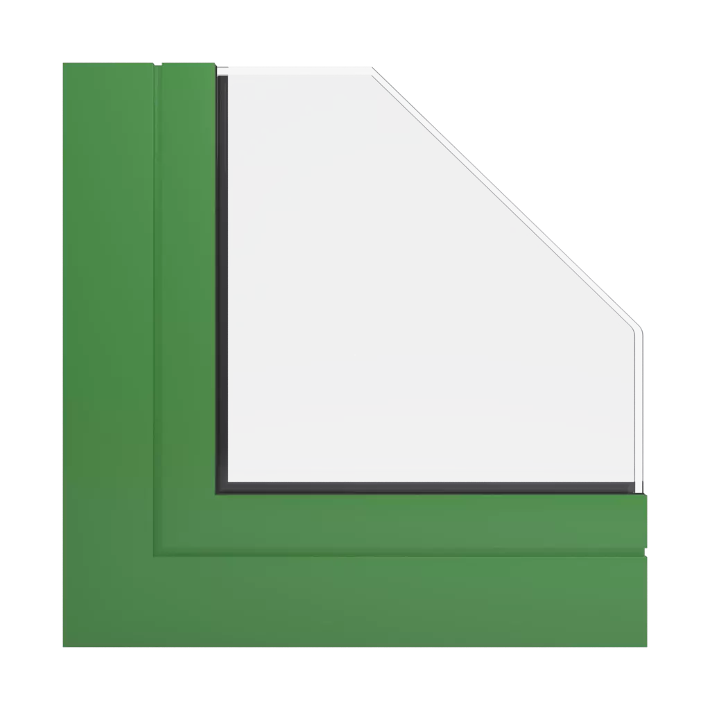 RAL 6017 Maigrün fenster fensterprofile aluprof mb-openslide