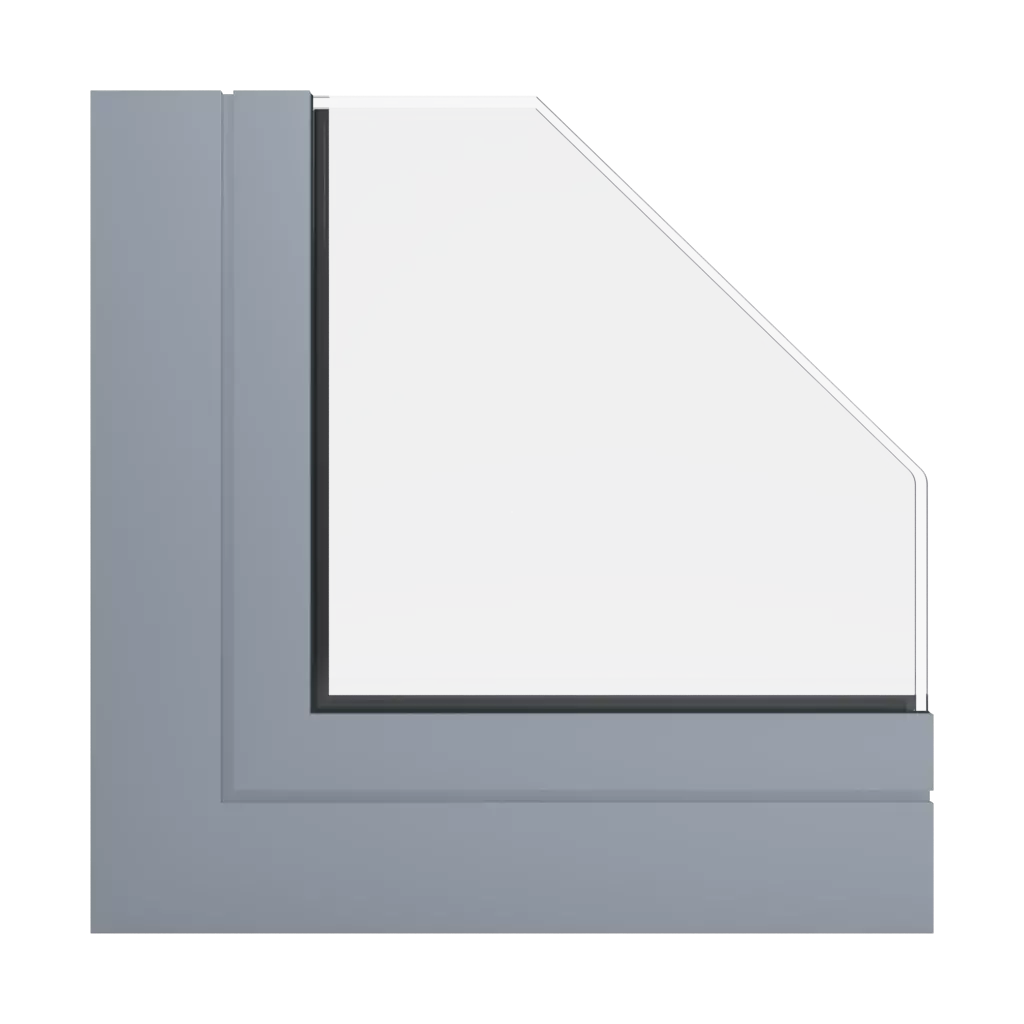 RAL 7001 Silbergrau fenster fensterprofile aluprof mb-sr50n-ei-effekt