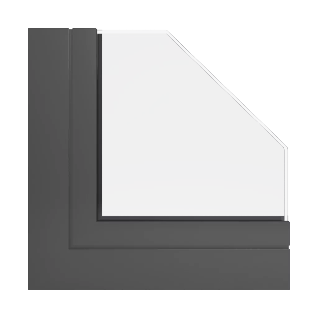 RAL 7022 Umbragrau fenster fensterprofile aliplast max-light-modern