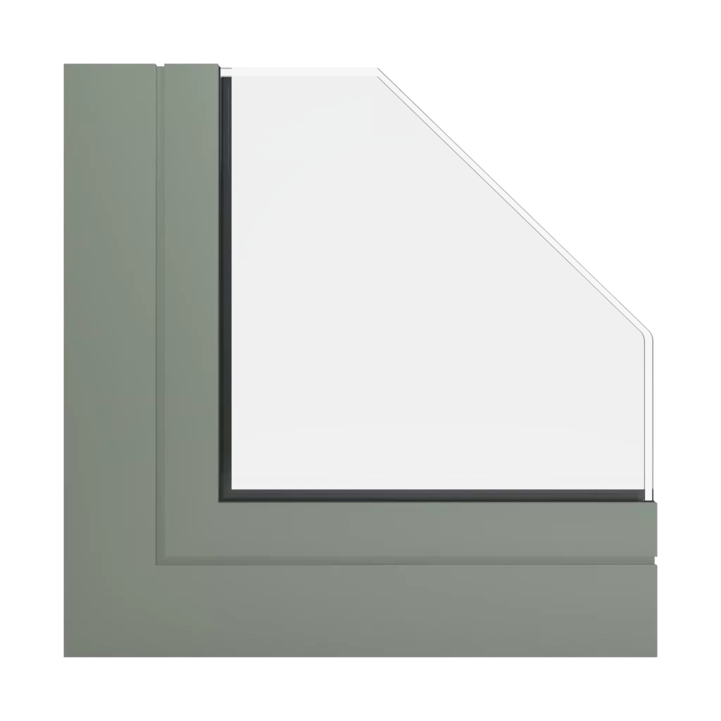 RAL 7033 Zementgrau fenster fensterfarbe farben cdm-aluminium-holz-kiefernfarben