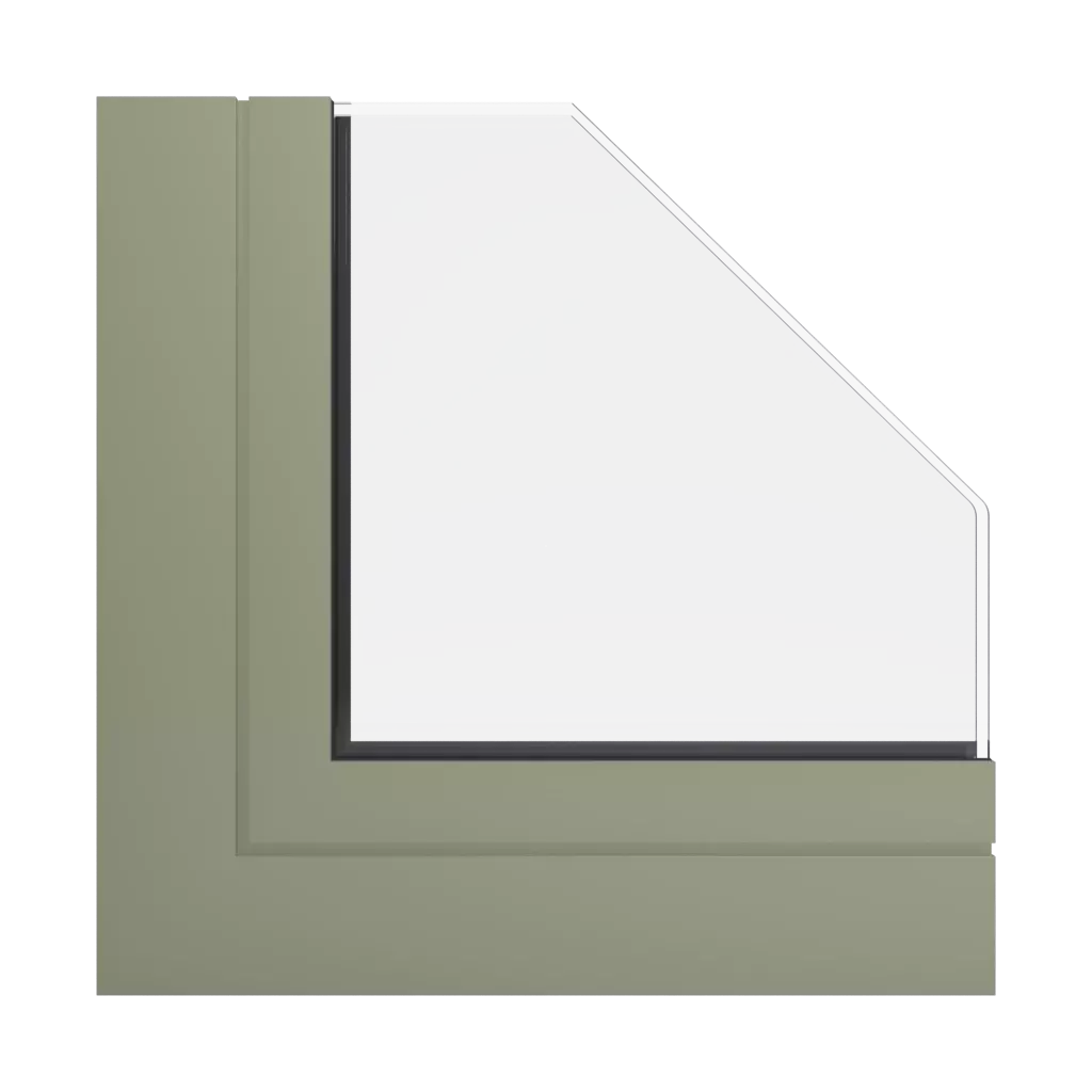 RAL 7034 Gelbgrau fenster fensterprofile aliplast stern