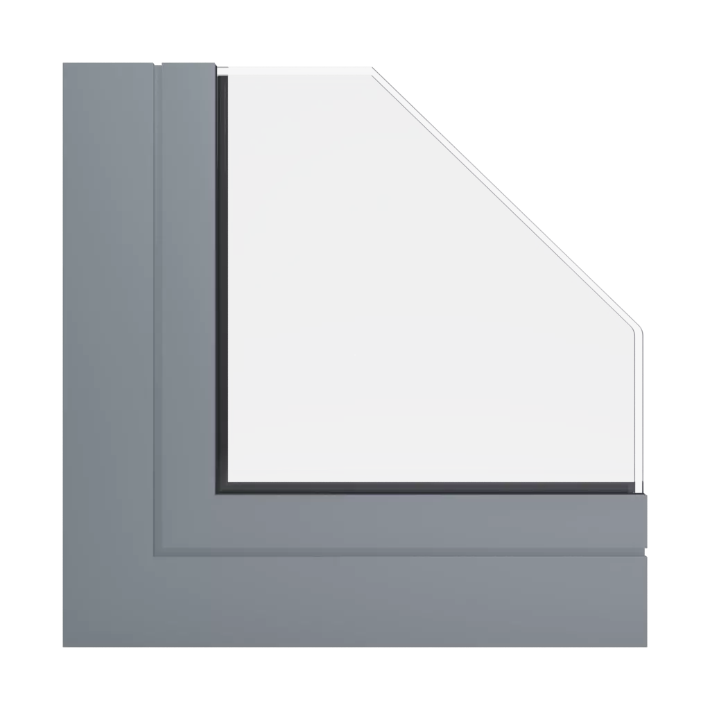 RAL 7046 Telegrau 2 fenster fensterprofile aliplast folie-plus