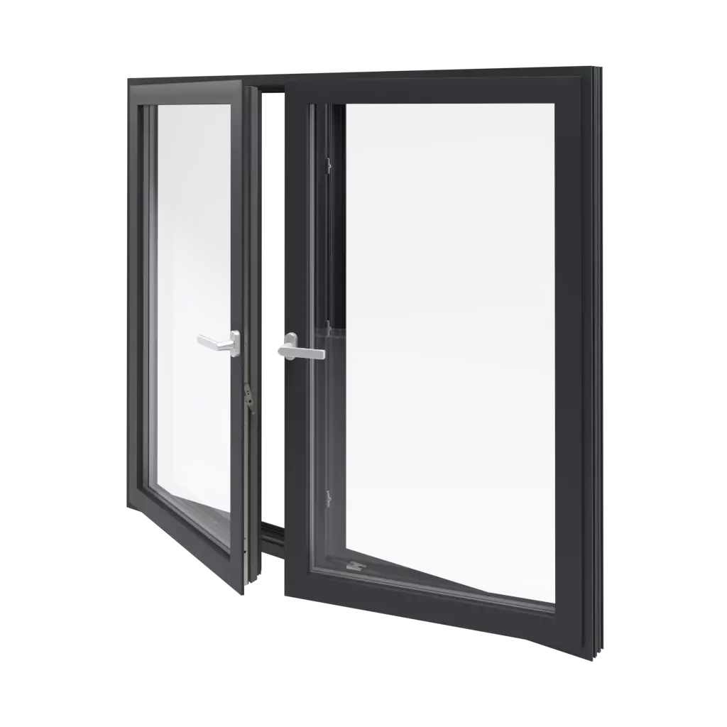 Aluminiumfenster fenster fensterprofile ponzio pe78n